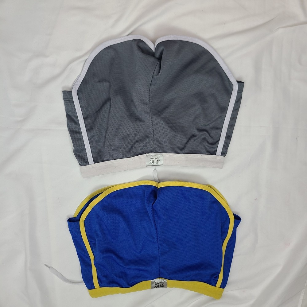 Running shorts 2 pairs Gray and Blue sz Small